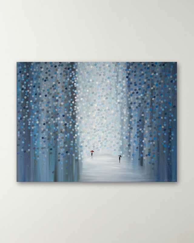 "The Date" Hand-Embellished Giclee by Ekaterina Ermilkina